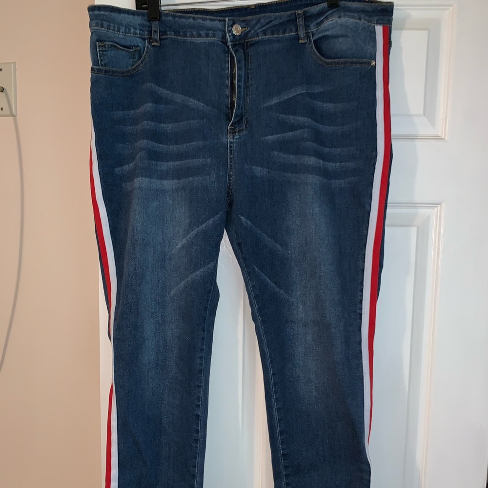 SHEIN PLUS SIZE STRETCHY JEANS 3X